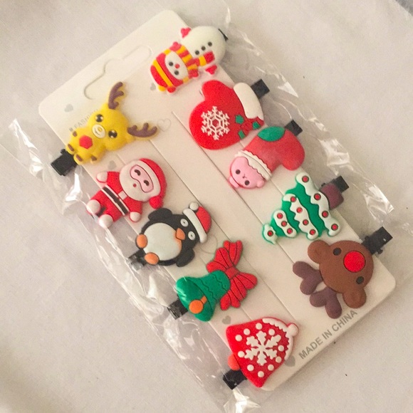 ๐50% OFF/3+...10pcs set Children's Christmas Hairclips - Picture 12 of 15